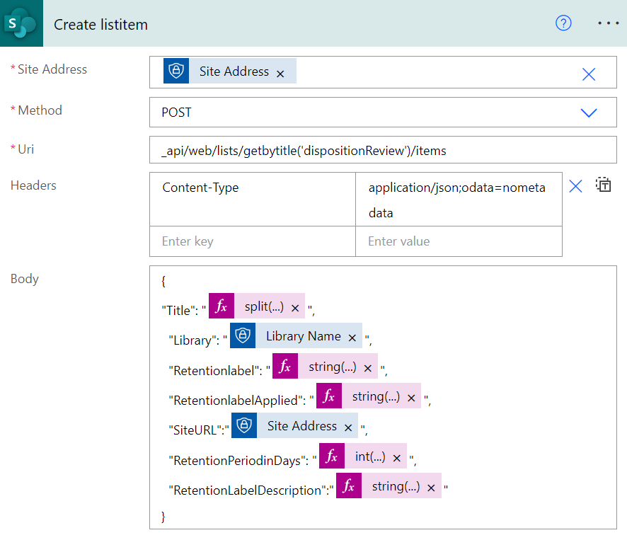 DispositionReviewCreateListItem